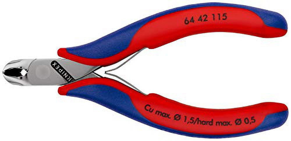 Knipex Diagonal Cutting Plier,4-1/2" L