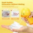 thumbnail image 4 of WAAYEE Electric Dog Cleaning Foam Machine – Automatic Dog Soap Dispenser for Bathing, IPX7 Waterproof Dog Bath Supplies Suitable for Dogs, Yellow, 4 of 10