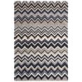 thumbnail image 4 of SAFAVIEH Tahoe Collection TAH477D Grey / Light Blue Rug, 4 of 5