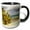 Black/White, variant on 3drose, Usvi, St.thomas, St. John Bay, Sapphire Beach-ca37 Cmi0054 - Cindy Miller Hopkins, 11oz Magic Transforming Mug