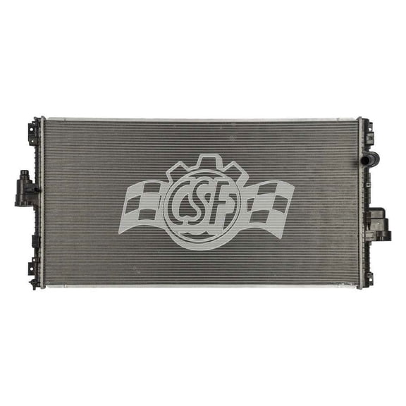 CSF 3602 2 Row Plastic Tank Aluminum Core Radiator