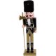thumbnail image 1 of Figura de cascanueces de escritorio navideña Adorno de cascanueces de madera Decoración de cascanueces navideña, 1 of 7