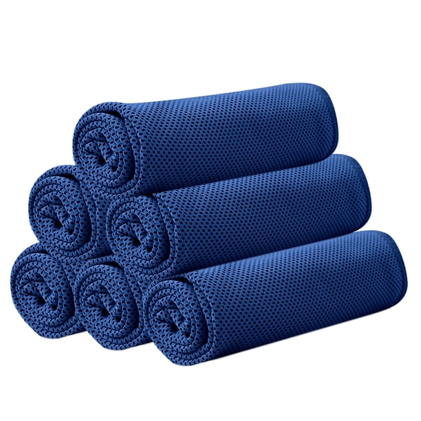 Toallas de Gimnasio para Sudor, Toalla de Yoga de Microfibra para Cuello Y Cara Fría Al Aire Libre Suave Transpirable para el Gimnasio Que Corre, Toalla de Yoga Caliente para el Gimnasio Que Viaja Aca