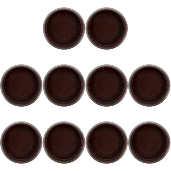 Carpet Fixed Casters Cup Coasters Plastic Rug Square Rugs Cups Furniture Stopper 10 Pcs