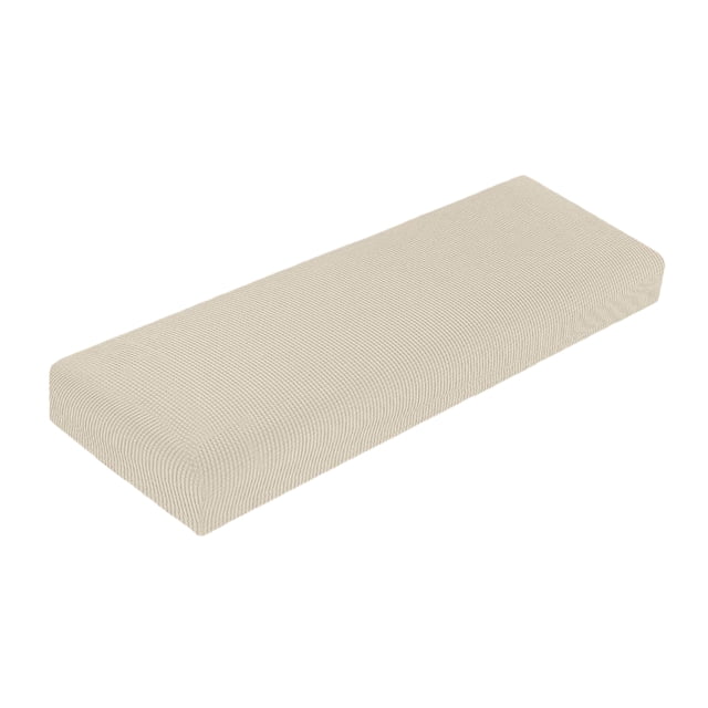 Protector de Asiento de Banco Sunnimix Cubierta de banco rectangular Beige