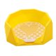 thumbnail image 4 of Rejilla de malla reutilizable para el entrenamiento de mascotas, con pared protectora en todos los lados y parte superior abierta. Amarillo, 4 of 9