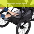 thumbnail image 3 of Baby Trend XCEL-R8 Plus Jogger with LED Safety Light for 6 month old infant through Toddlers up to 50 lbs., 3 of 9