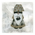 thumbnail image 2 of Finn, Livi 20x20 Black Ornate Wood Framed with Double Matting Museum Art Print Titled - Home Sweet Gnome, 2 of 4