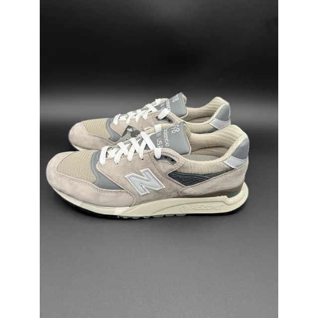 New Balance 998 Core Made in USA Grey Silver Athletic Sneaker U998GR Men's Sizes