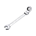 thumbnail image 1 of Unique Bargains 15/32' Flex-Head Ratcheting Combination Wrench SAE 72 Teeth 12 Point Ratchet Box Ended Spanner Tools, 1 of 5