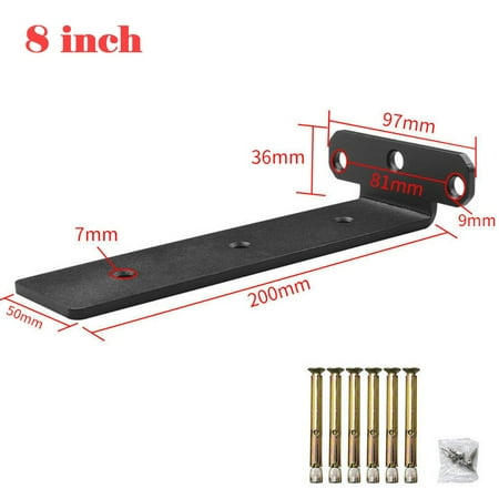 

1PC Stainless steel Industrial Wall Shelf Bracket Heavy Shelf Support Brackets