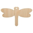 thumbnail image 1 of Dragonfly Solid Wood Holiday Christmas Tree Ornament Unfinished DIY Pre-Drilled Craft, 1 of 7