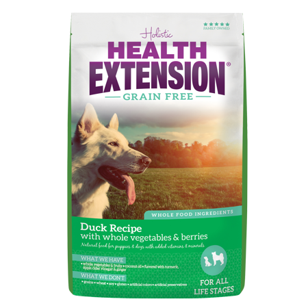 UPC: 0784672107778 | Vetsch 587167 23.5 lbs Health Extension Grain Free Duck Recipe Dog Food