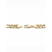 PalmBeach Jewelry قلادة Figaro-Link باللون الأصفر Goldtone 24 أو 30 (9mm)
