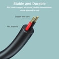 thumbnail image 2 of Cable USB Boost de 5 V a 12 V, Cable adaptador de corriente USB, Cable de conversión USB a CC, puert Carevas 12v/Negro, 2 of 7