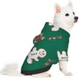 thumbnail image 3 of Bingfone Gingerbread Snowman Cookies Dog Clothes Hoodie, Pet Winter Coat,Puppy Sweatshirts For Small Dogs Boy Girl,Suitable For All Breeds-Xx-Large, 3 of 9