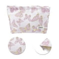 thumbnail image 4 of Unique Bargains 1 Pc Butterfly Print Drawstring Makeup Bag for Vacation Business Travel Polyester pink, 4 of 6