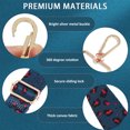 thumbnail image 3 of Adjustable Handbag Strap Wide Purse Strap Replacement Shoulder Crossbody Bag Strap, 3 of 5