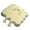 Yellow, variant on Zeiwohndc Cute Cats Ear Plaids Pillow Ergonomic Design Cushion Seat Pad For Indoor Use