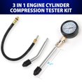 thumbnail image 4 of Kit de comprobador de compresión Gnhydxfe 8 piezas para motor de gasolina, 4 of 8