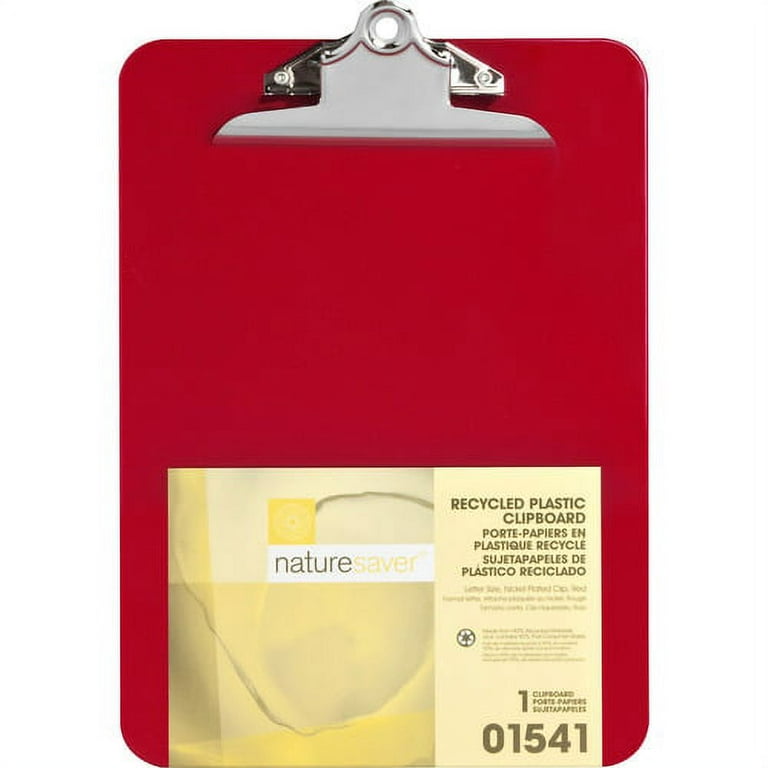 Nature Saver Recycled Plastic Clipboards - 1 Nature Saver Recycled Plastic Clipboards - 1