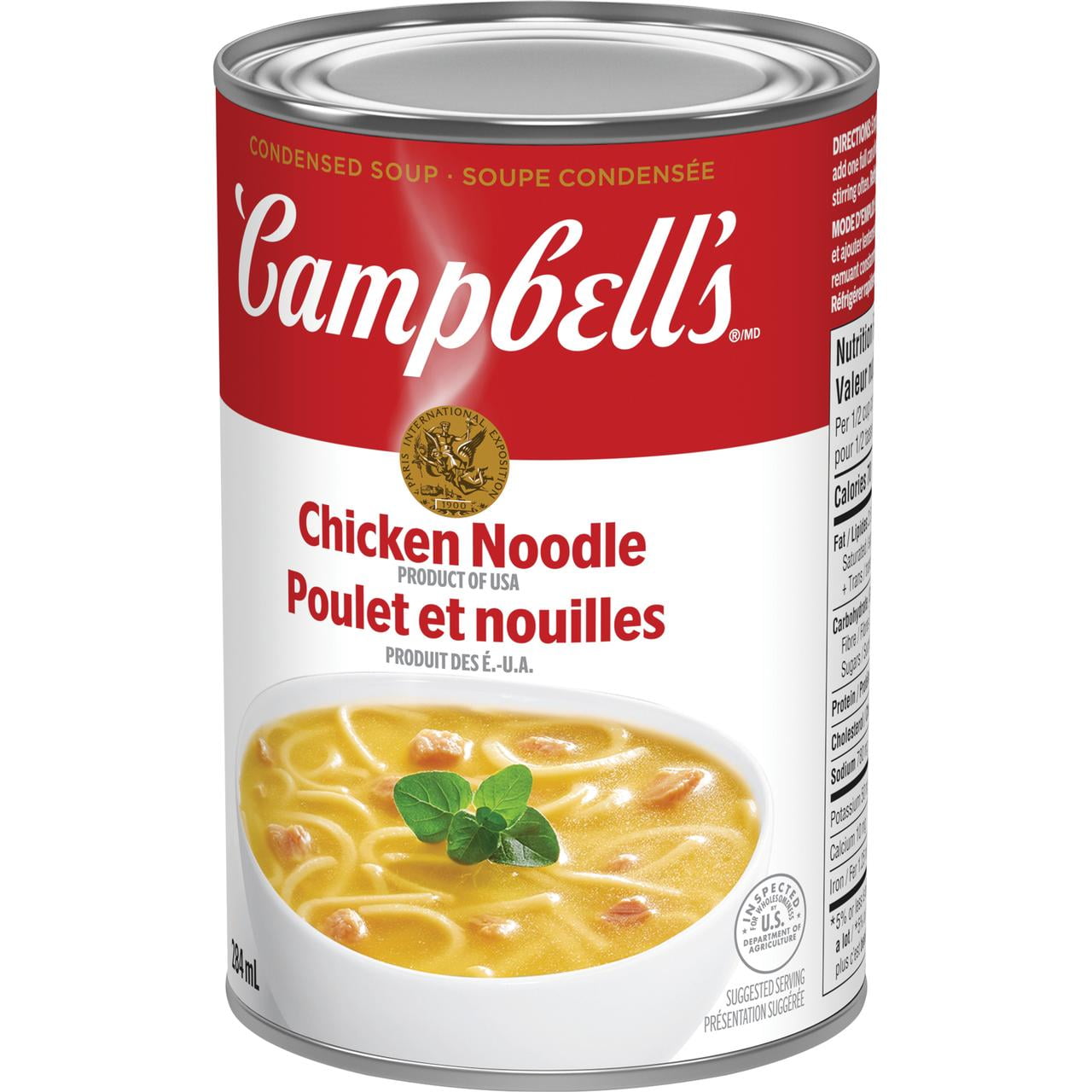 Campbell's® Condensed Chicken Noodle Soup, Shelf Stable, 284 mL