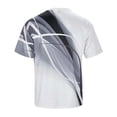 thumbnail image 3 of Icvfdpl Men'S T Shirts Fashion Plus Size Pattern Printed Crew Neck Short Sleeve Graphic Everyday Tops Casual Tee Shirt Leisure Man Clothing Gray Xxxxxl, 3 of 7