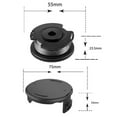 thumbnail image 4 of 10pcs String Trimmer Spool Replacement Spools & Covers For Bosch F016800569 F016800385 F016F04557 Garden Tools, 4 of 7