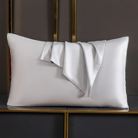 Mulberry Silk Pillowcase Solid Color Natural Silk Pillow Cover High End Quality Pillowcase White Pillow Case Sleeping Pillowcase