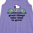 thumbnail image 2 of HYBRID APPAREL - Peanuts - Great Things Take Time To Grow - Toddler & Youth Girls A-line Dress, 2 of 4