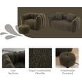 thumbnail image 5 of Tabaray Bean Bag Sofa and Bean Bag Chair with Ottoman, Twin Size Bean Bag Chairs for Adults, Bean Bag Couch Lazy Sofa Chair with Armrests for Living Room, Bedroom, Gaming Room, Apartment Olive Green, 5 of 13