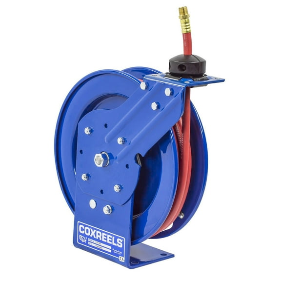 Coxreels P-LP-325 25 Foot Low Pressure Retractable Air and Water Hose Reel