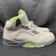 thumbnail image 5 of 2022 N I-K-E A i r-Jor-dan 5 Retro 'Green Bean' Reflective Size 12.5 DM9014 003, 5 of 6