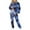Blue, variant on IROINNID Tracksuit For Women 2 Pieces Set Discount Casual Print Long Sleeve Round Neck Sweatshirt Top   Pants Set Jogging Suit,Gray