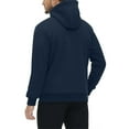 thumbnail image 4 of Donemore Winter Warm Sherpa-Lined Zip-Up Hooded Jacket for Men - Thickened Heavy Wool, Adjustable Hood & Side Pockets, Windproof Cuffs, Cold Weather Coat for Daily Commute & Winter Outdoor Trips, 4 of 8