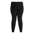 thumbnail image 7 of No Boundaries Faux Sueded Ankle Leggings, 27.5”Inseam, 1 or 2-Pack, Women's & Women's Plus Sizes XXS-4X, 7 of 7