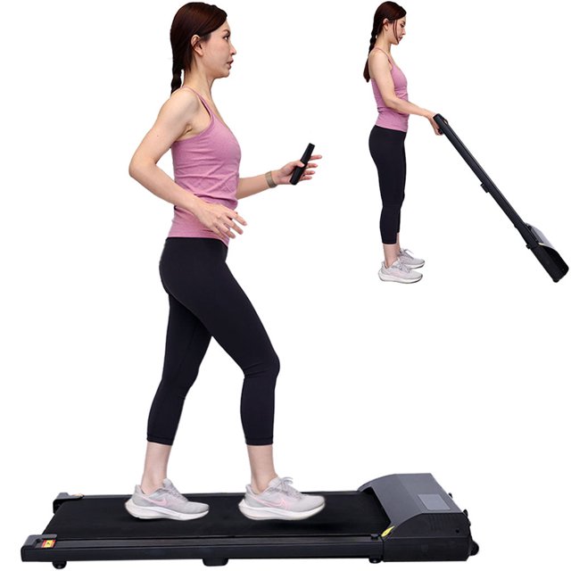 MotionGrey - Tapis Roulant Compact pour Marche sous Bureau - Tapis Roulant Robuste pour Bureau sous Bureau - Tapis Roulant Portable pour Bureau - Mini Tapis Roulant avec Télécommande, Vitesse Max 6km/265lb