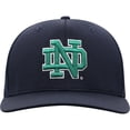 thumbnail image 2 of Men's Top of the World Navy Notre Dame Fighting Irish Reflex Logo Flex Hat, 2 of 4