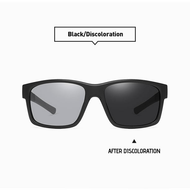 Gafas de sol polarizadas BLESIY protección Gafas de terre Antirreflejos 400 para hombres Mujeres actividades libre Pesca negro