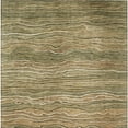 thumbnail image 5 of HomeRoots 618279 10 x 14 ft. Fern Green & Taupe Abstract Washable Indoor & Outdoor Rectangle Area Rug, 5 of 5