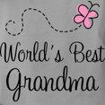 thumbnail image 3 of CafePress - World's Best Grandma T Shirt - Womens Comfort Colors® Shirt, 3 of 4