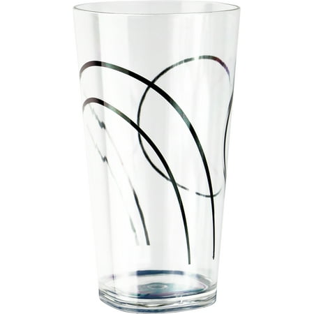 Corelle Coordinates Simple Lines - 19oz Acrylic Iced-tea glass Set of 6