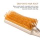 thumbnail image 5 of Peine de pelo rizado, peines de masaje para el cabello, cepillo antiestático para hombres, peine de peluquería muy versátil, 5 of 12
