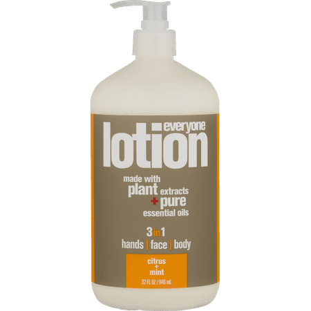 Body Lotion Face - Everyone 3-in-1 Hand, Face, and Body Lotion, Citrus Mint, 32 oz.