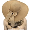 thumbnail image 5 of Sombrero para el sol, sombrero de verano para mujer, sombrero de paja, sombrero de paja, sombrero de playa, sombrero para el sol, sombrero de ala ancha, sombrero de jardín plegable,, 5 of 5