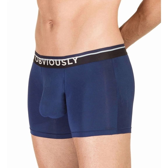 Men's Obviously A00-1C PrimeMan AnatoMAX 3 Inch Boxer Brief (Navy 2XL)