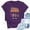 Purple, variant on LSLJS 1984 Vintage Shirt for Women 40th Birthday Gifts 1984 Birthday Gifts Idea Retro Short Sleevel T Shirts Party Tops Funny Tees