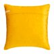 thumbnail image 2 of Funda de almohada amarilla dorada de 30 x 30 cm (12 x 12 pulgadas). Fundas de terciopelo y cojines acolchados para sofá. Diseño contemporáneo con motivos naturales y florales - Honey Bloom., 2 of 5