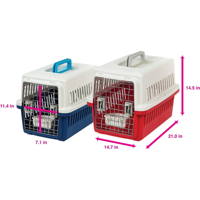 IRIS Small Pet Travel Carrier Red Walmart