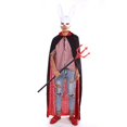 thumbnail image 3 of Accesorios para actuación de Halloween, hacha/tridente rojo, disfraz Medieval vikingo, hacha para Cosplay, novedades, horquilla de tres puntas del Diablo rojo, 3 of 5